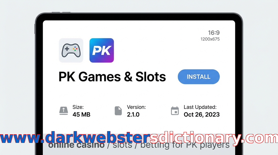 Game list for Www.darkwebstersdictionary.com gameapk section