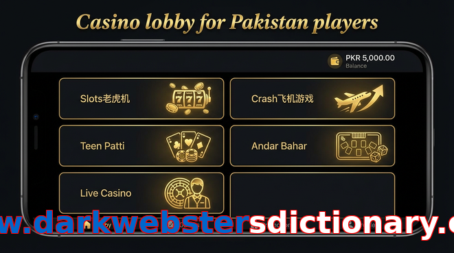 Lobby view of Www.darkwebstersdictionary.com for Pakistan users