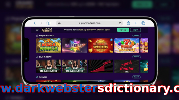 Main screen of Www.darkwebstersdictionary.com ios page for PK players